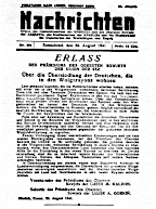 Nachrichten German